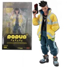 Kawaii Anime Cyberpunk: Edgerunners David Martinez Action Figure Toy Kawaii Anime Cyberpunk: Edgerunners David Martinez Action Figure Toy