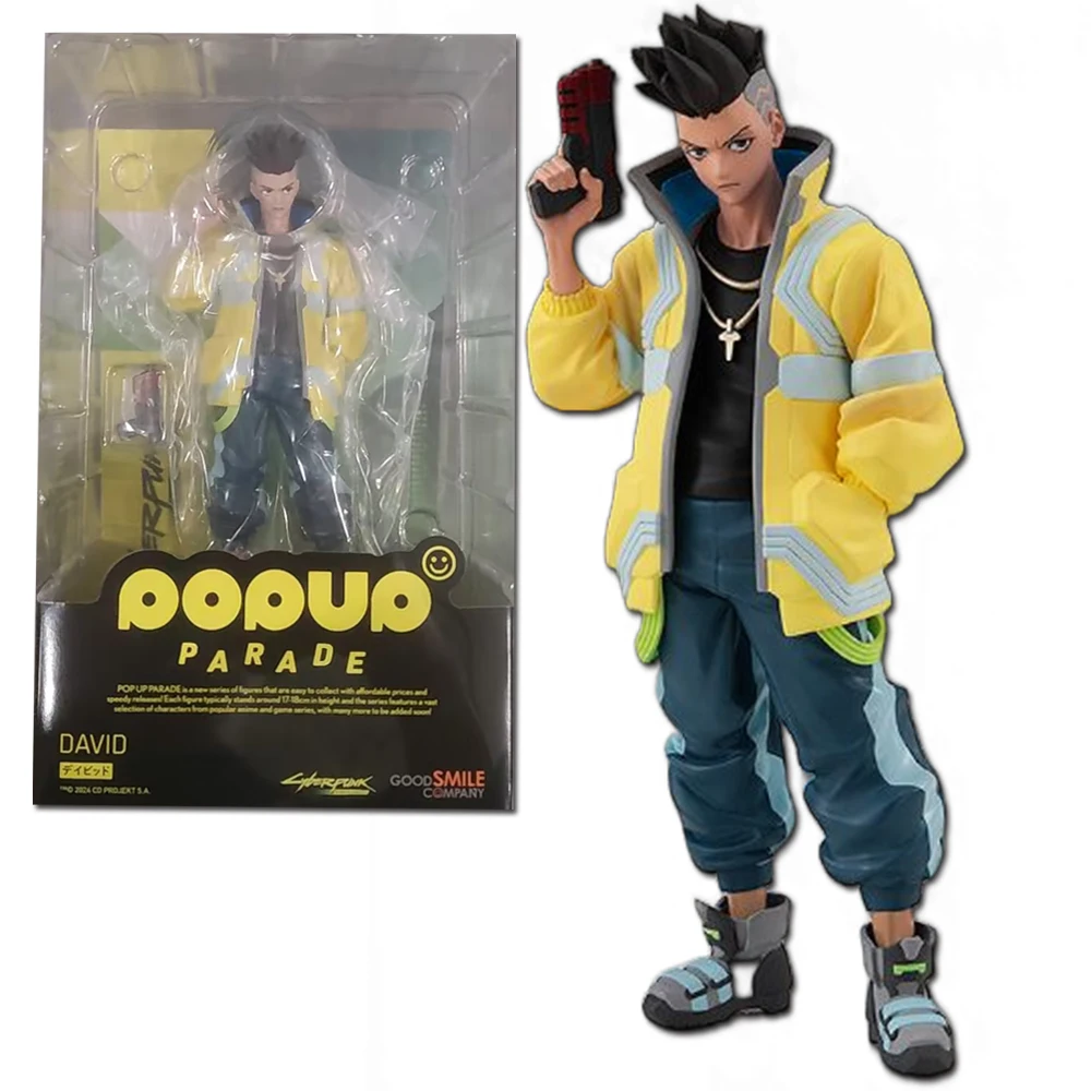 Kawaii Anime Cyberpunk: Edgerunners David Martinez Action Figure Toy