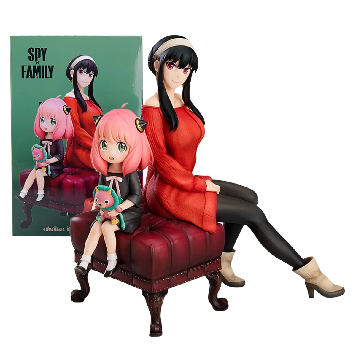 15cm Kawaii Anime Spy x Family Anya And Yor Forger Action Figure Toy