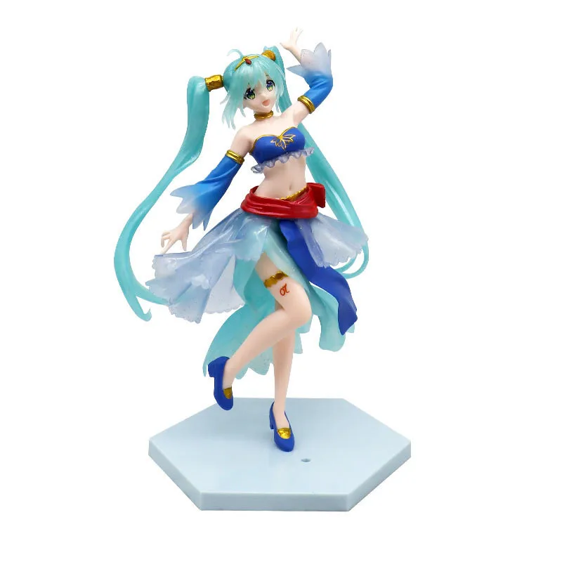 21cm Anime Hatsune Miku Kawaii PVC Toy