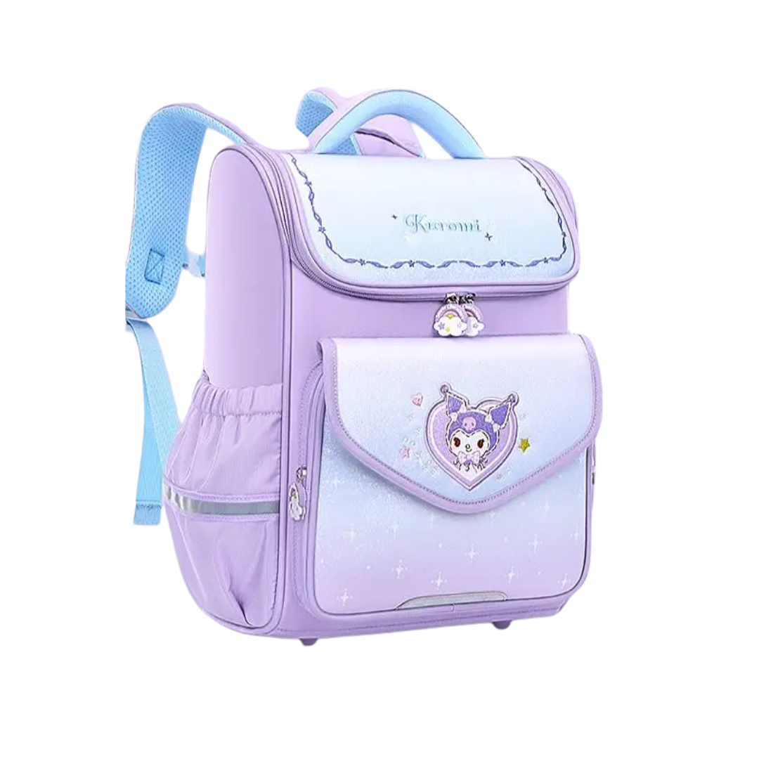 Kawaii Anime Sanrio Kuromi Polyester Backpack