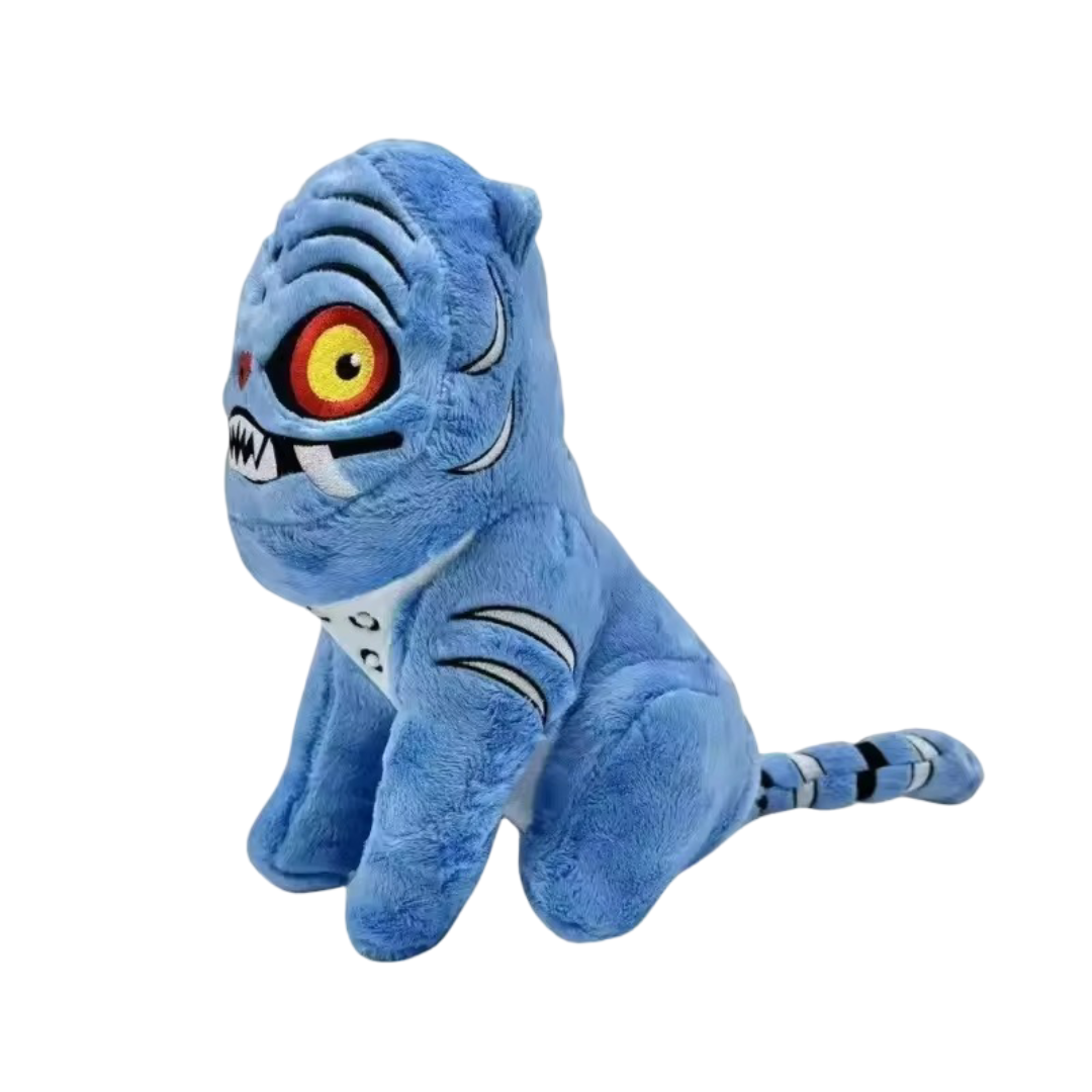 Kawaii KPop Demon Hunters Blue Tiger Toy Kawaii KPop Demon Hunters Blue Tiger Toy