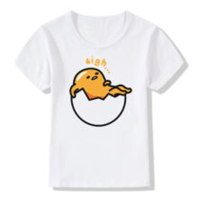 Kawaii 3D Gudetama Lazy Egg Print T-Shirt Kawaii 3D Gudetama Lazy Egg Print T-Shirt