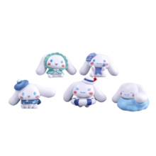 5Pcs Kawaii Sanrio Cinnamoroll Action Figure Toy 5Pcs Kawaii Sanrio Cinnamoroll Action Figure Toy