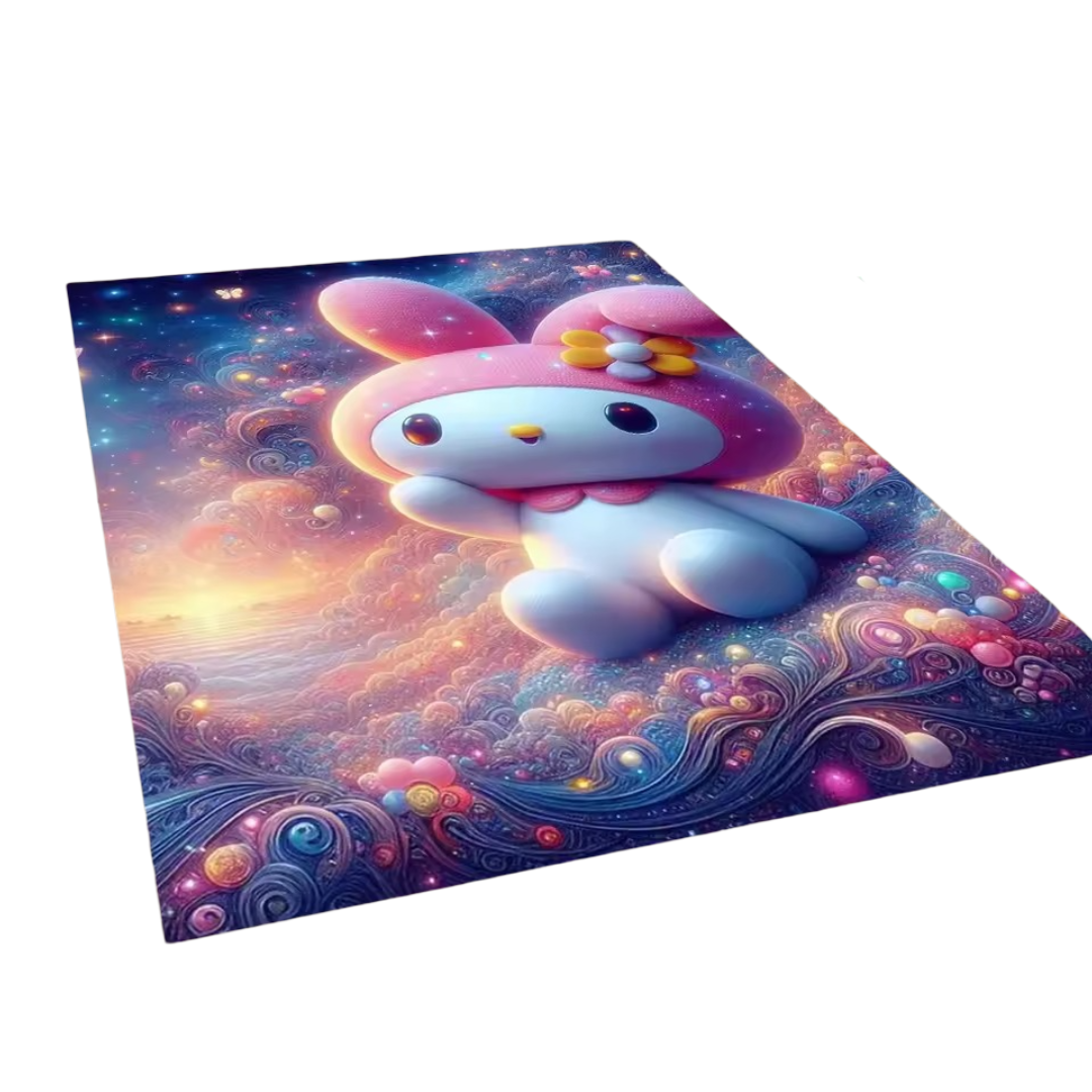 Kawaii Sanrio Anime My Melody Home Decor Carpet