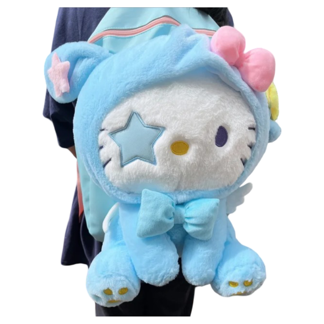 Kawaii Hello Kitty Double Shoulder Backpack