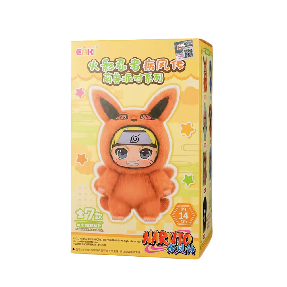 6Pcs Kawaii Naruto Blind Box With Toy