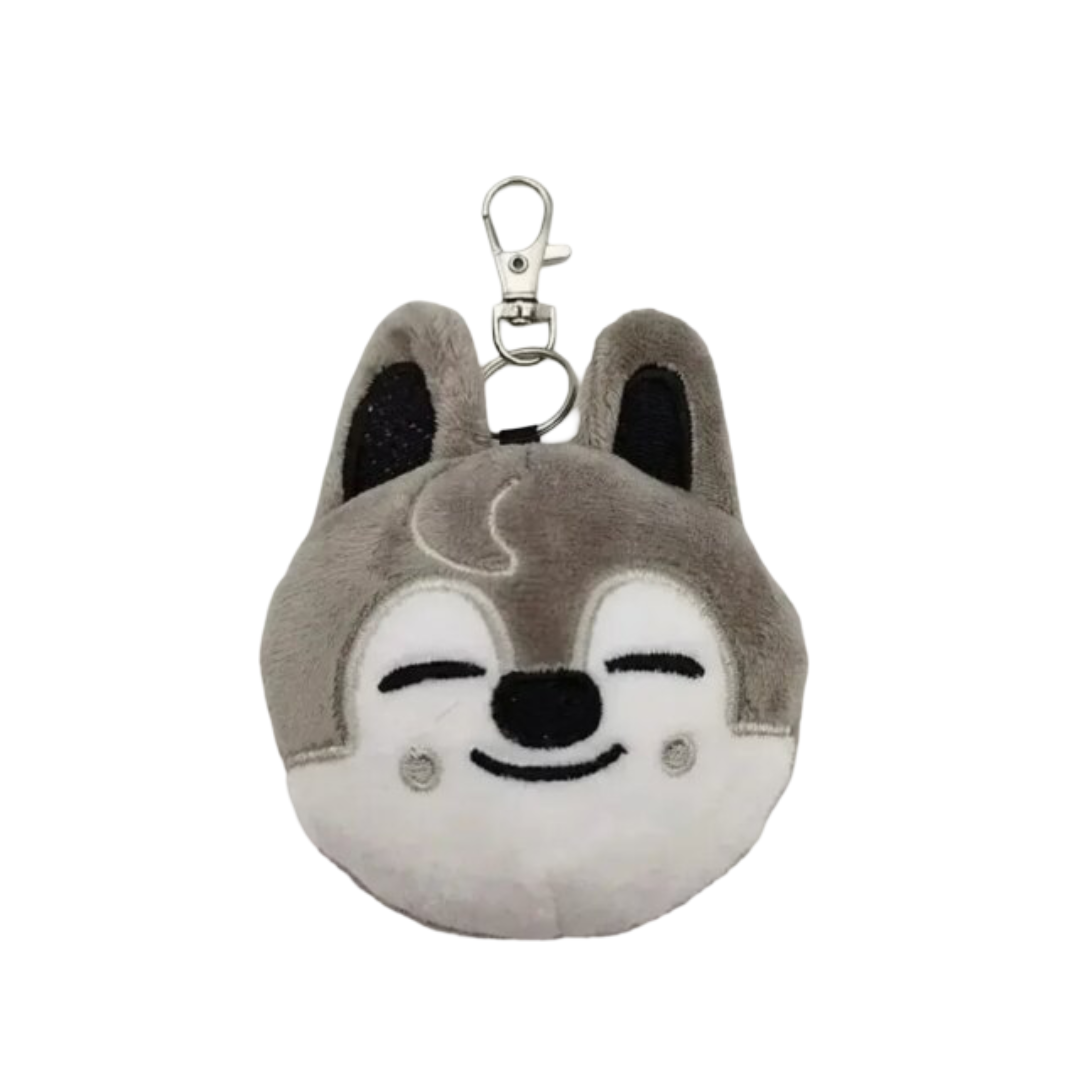 10cm Kawaii Skzoo Wolf Chan Plush Keychain
