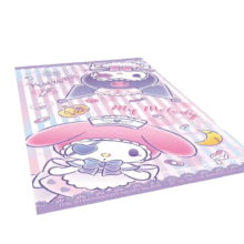 Kawaii Anime Sanrio My Melody And Kuromi Floor Carpet Kawaii Anime Sanrio My Melody And Kuromi Floor Carpet