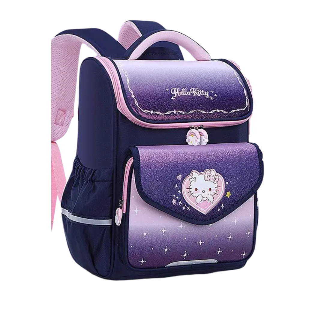 Kawaii Anime Sanrio Hello Kitty Polyester Backpack Kawaii Anime Sanrio Hello Kitty Polyester Backpack