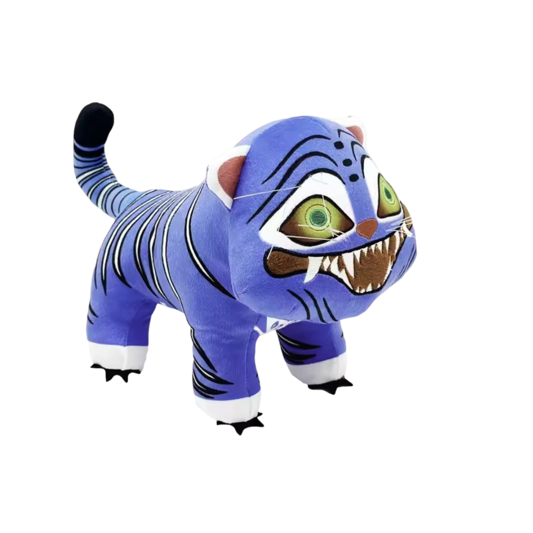 20cm Kawaii KPop Demon Hunters Blue Tiger Toy