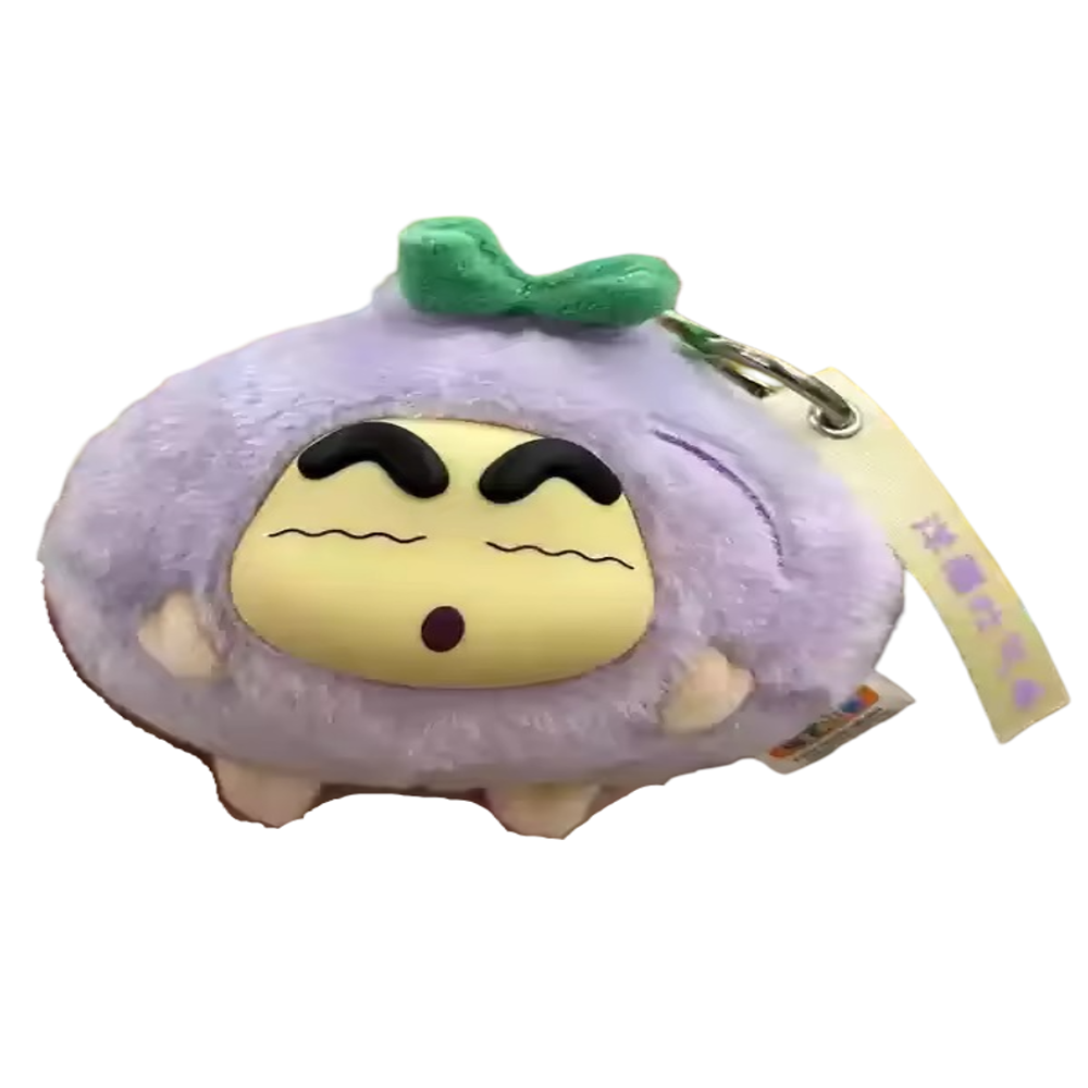 Kawaii Onion Crayon Shin-Chan Plush Keychain