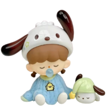 Kawaii Anime Sanrio Pochacco X Zzoton Toy Kawaii Anime Sanrio Pochacco X Zzoton Toy