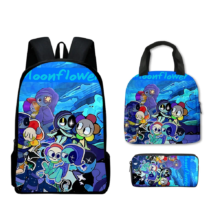 3pcs/Set Cartoon Kawaii Dandy’s World School Bag 3pcs/Set Cartoon Kawaii Dandy's World School Bag