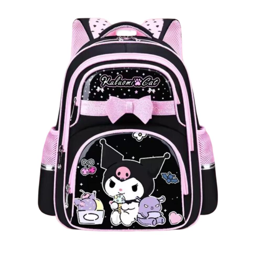 Kawaii Sanrio Cartoon Kuromi Student Backpack
