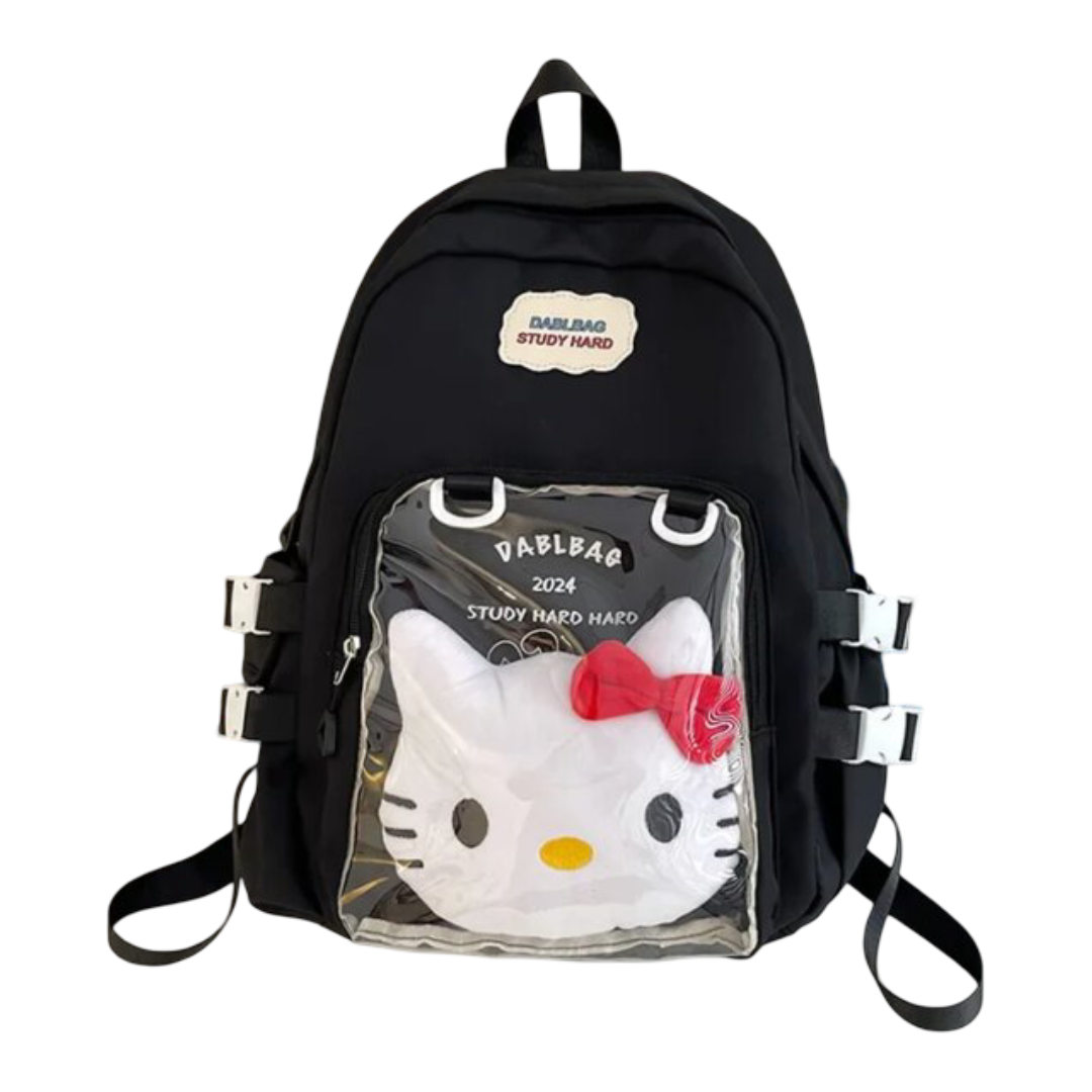 Kawaii Cartoon Hello Kitty Character Backpack