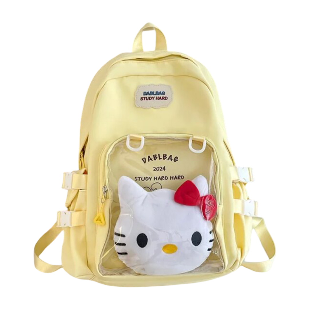 Kawaii Cartoon Hello Kitty Character Backpack