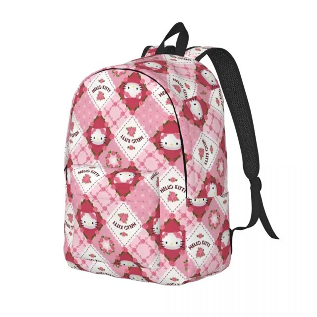 Kawaii Cartoon Hello Kitty Schoolbag