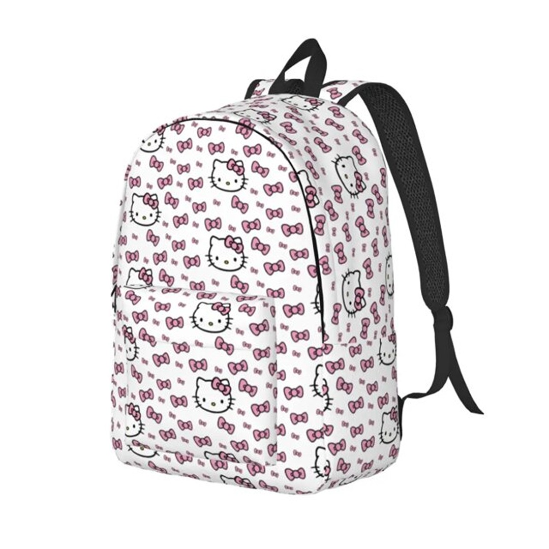 Kawaii Cartoon Hello Kitty Student School Backpack