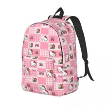 Kawaii Hello Kitty Polyester Schoolbag Kawaii Hello Kitty Polyester Schoolbag