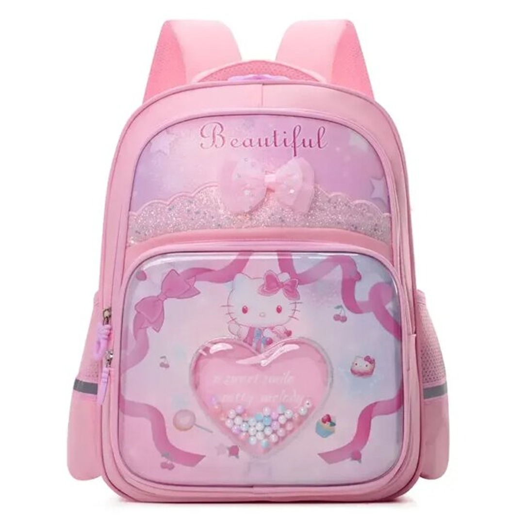 Kawaii Hello Kitty Backpack For School Student