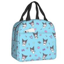 Kawaii Kuromi Insulated Lunch Bag For Student Kawaii Kuromi Insulated Lunch Bag For Student