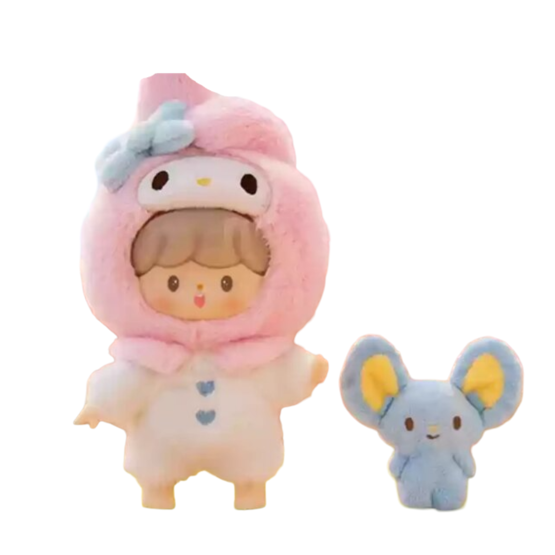 Sanrio Kawaii My Melody X Zzoton Love-League Buddies Series Plush Toy