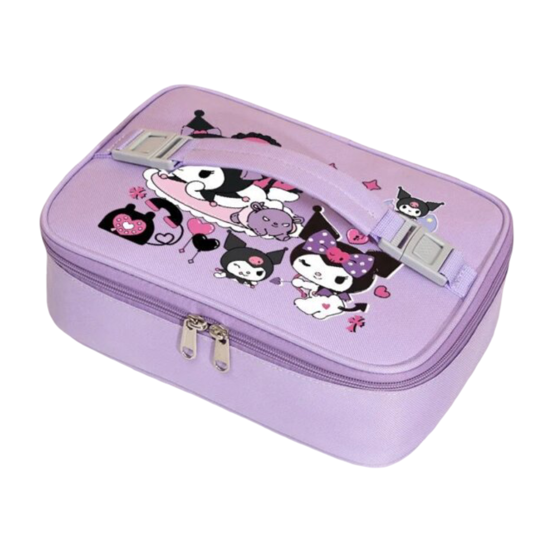 Kawaii Cartoon Kuromi Insulation Lunch Bag