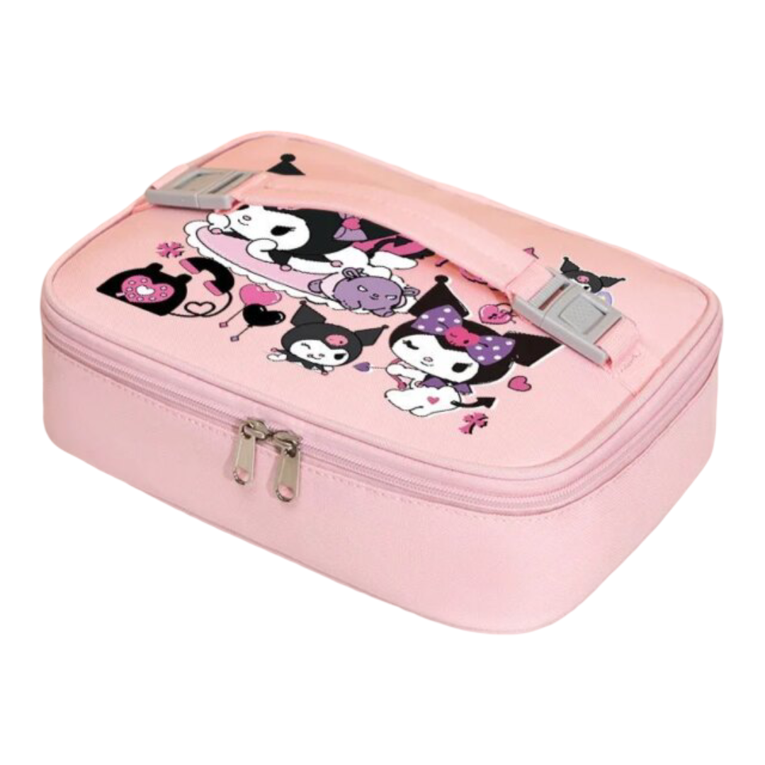 Kawaii Cartoon Kuromi Insulation Lunch Bag