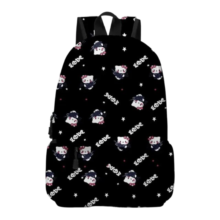Kawaii Hello Kitty Nylon Backpack For Student Kawaii Hello Kitty Nylon Backpack For Student