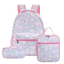 3Pcs/Set Kawaii Sanrio Cinnamoroll Backpack 3Pcs/Set Kawaii Sanrio Cinnamoroll Backpack