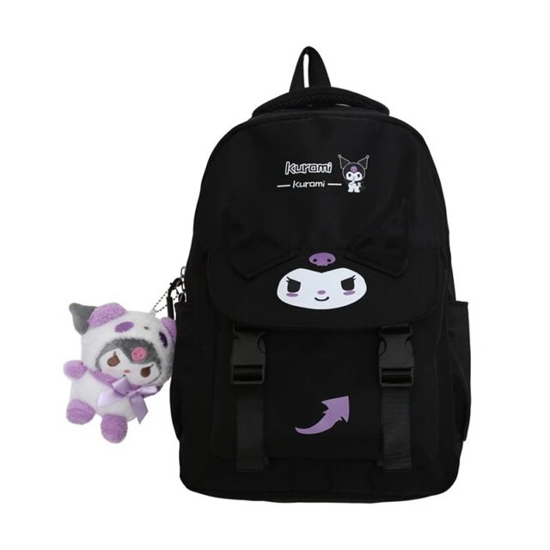 Cartoon Kawaii Kuromi School Backpack