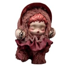 Kawaii Skullpanda L’impressionnisme Series Blossom Plush Keychain Kawaii Skullpanda L'impressionnisme Series Blossom Plush Keychain