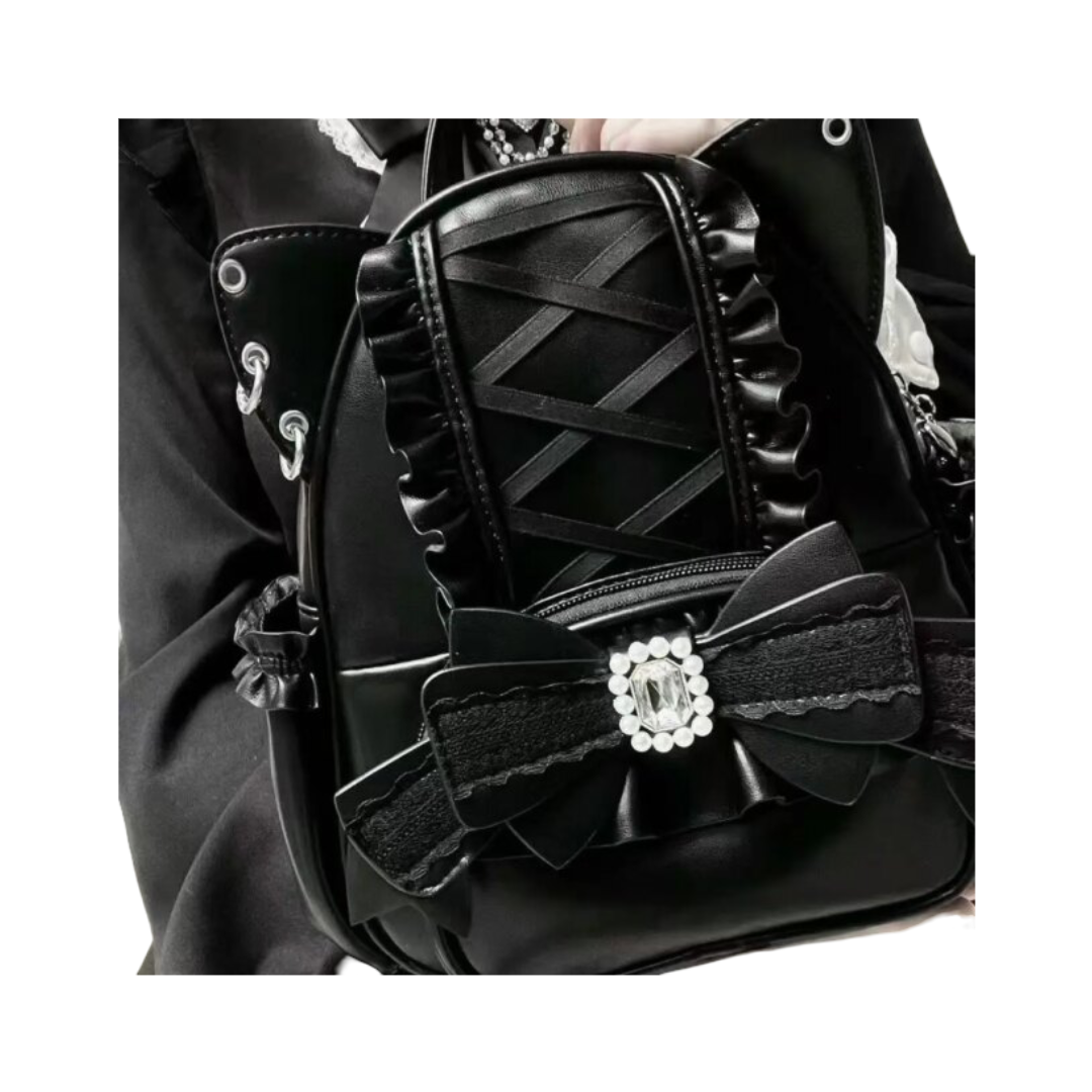 Kawaii Cat Pattern Backpack