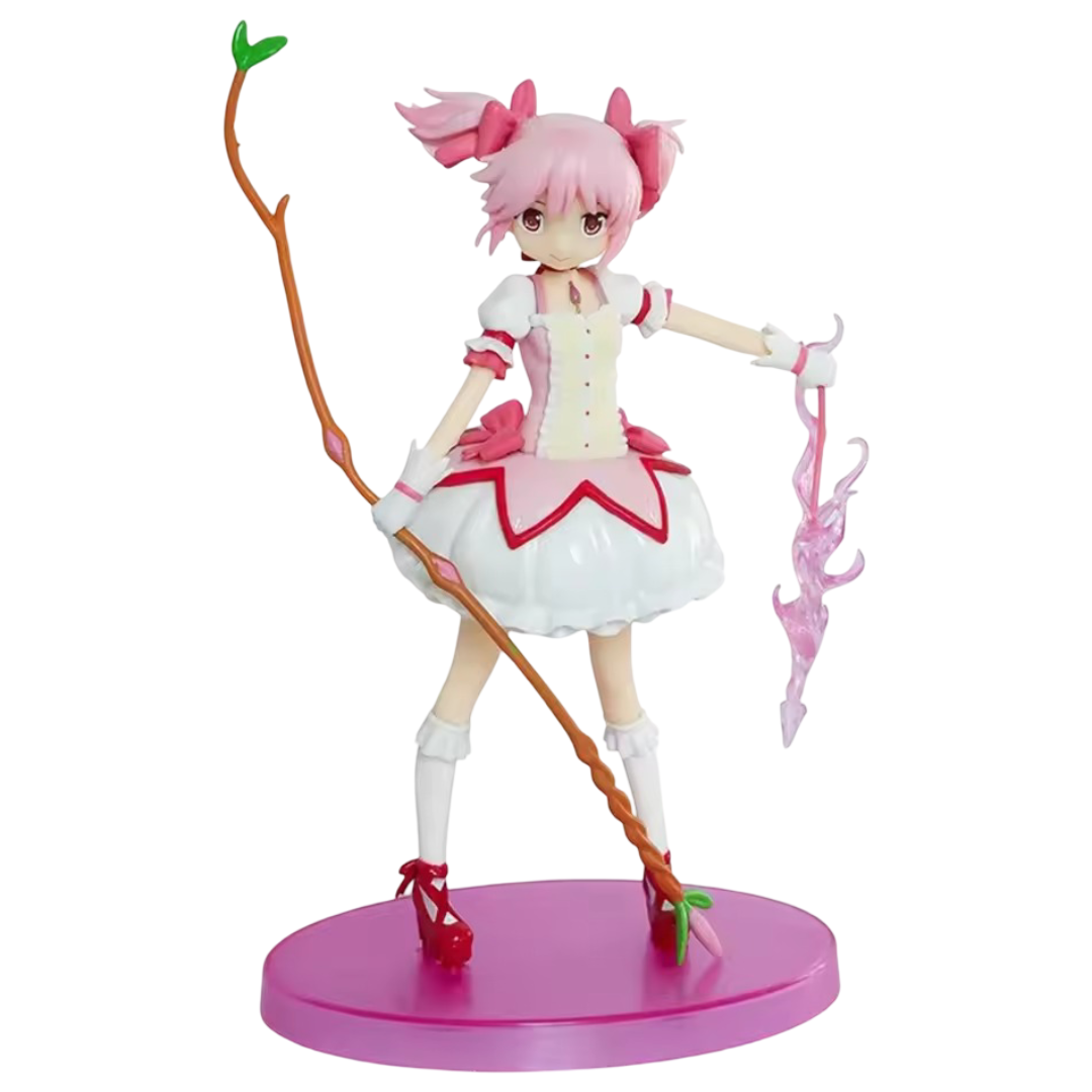 19cm Anime Kawaii Puella Magi Madoka Magica: Madoka Kaname Action Figure Toy