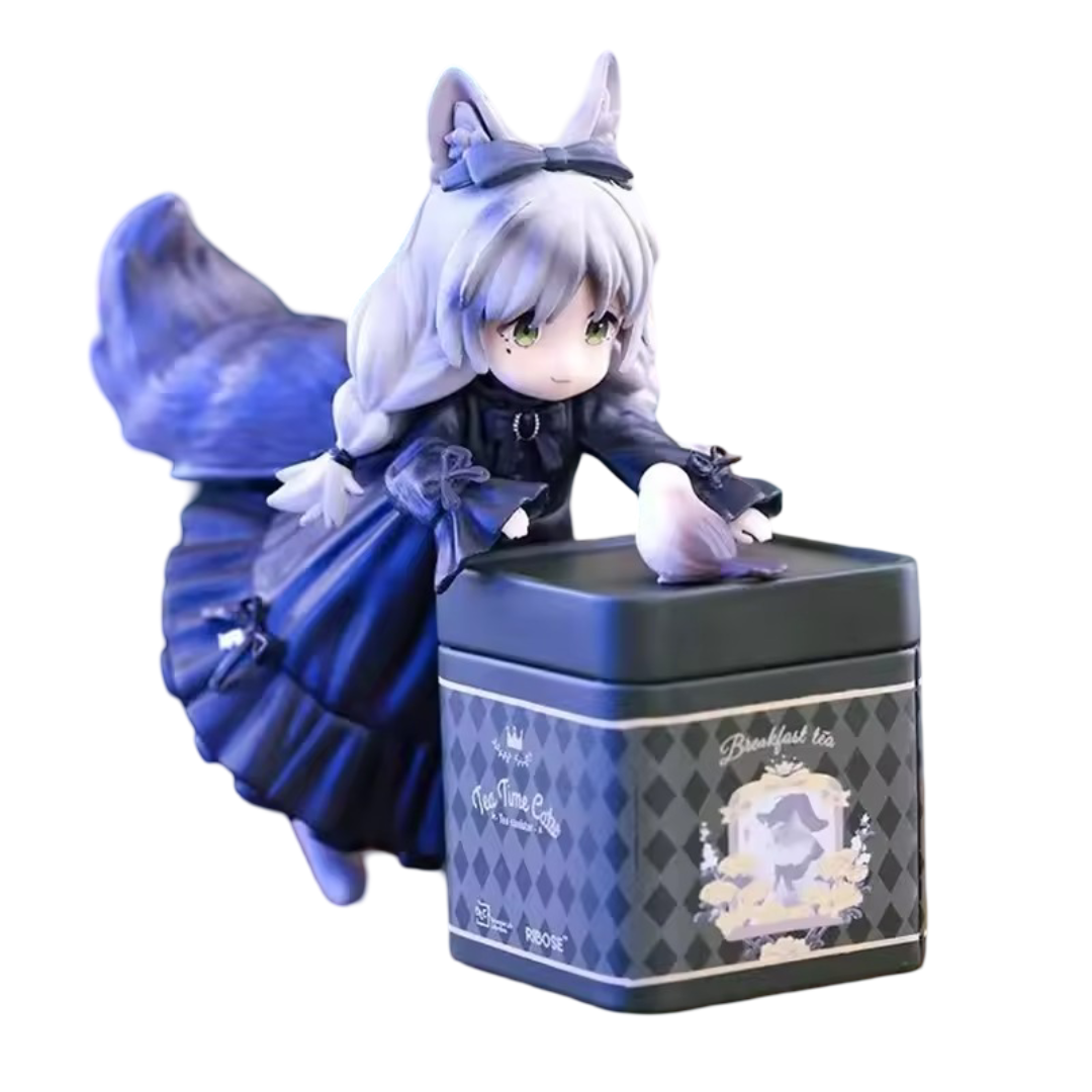 Kawaii Anime Tea Party Cat Action Figure Toy