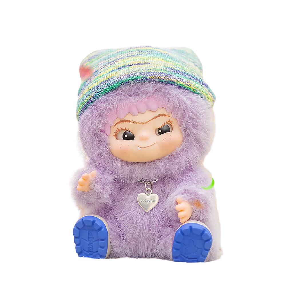 Kawaii Wakuku Fuzzy Trendy Sing Rock Toy