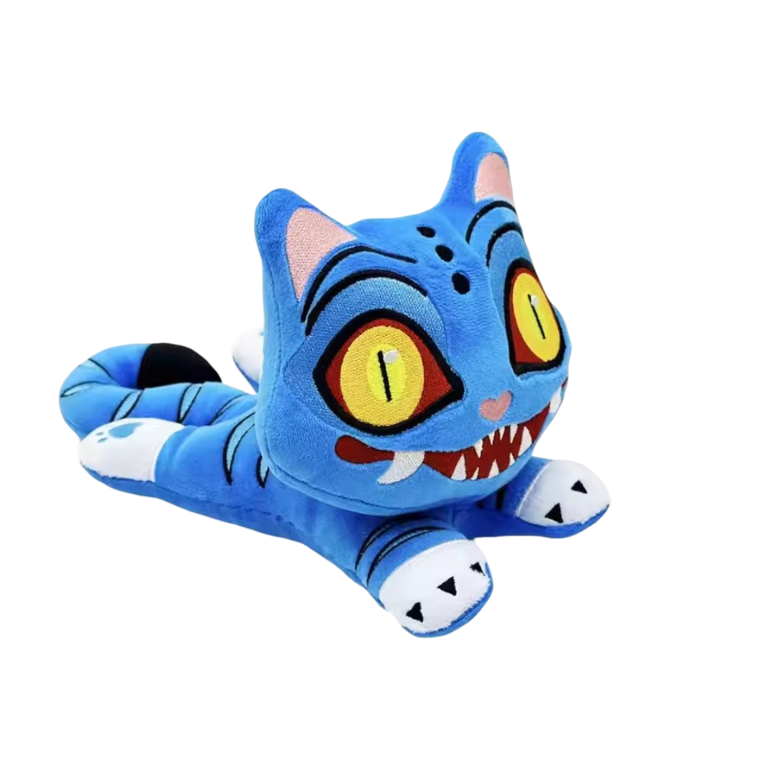 25cm Kawaii KPop Demon Hunters Blue Tiger Toy