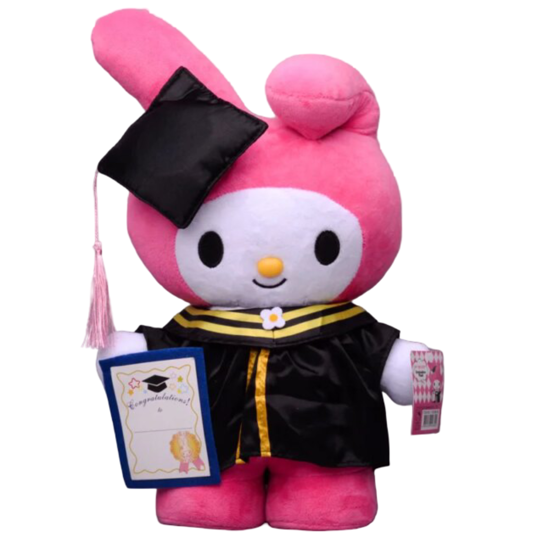 35cm Kawaii My Melody Graduation Plush Toy