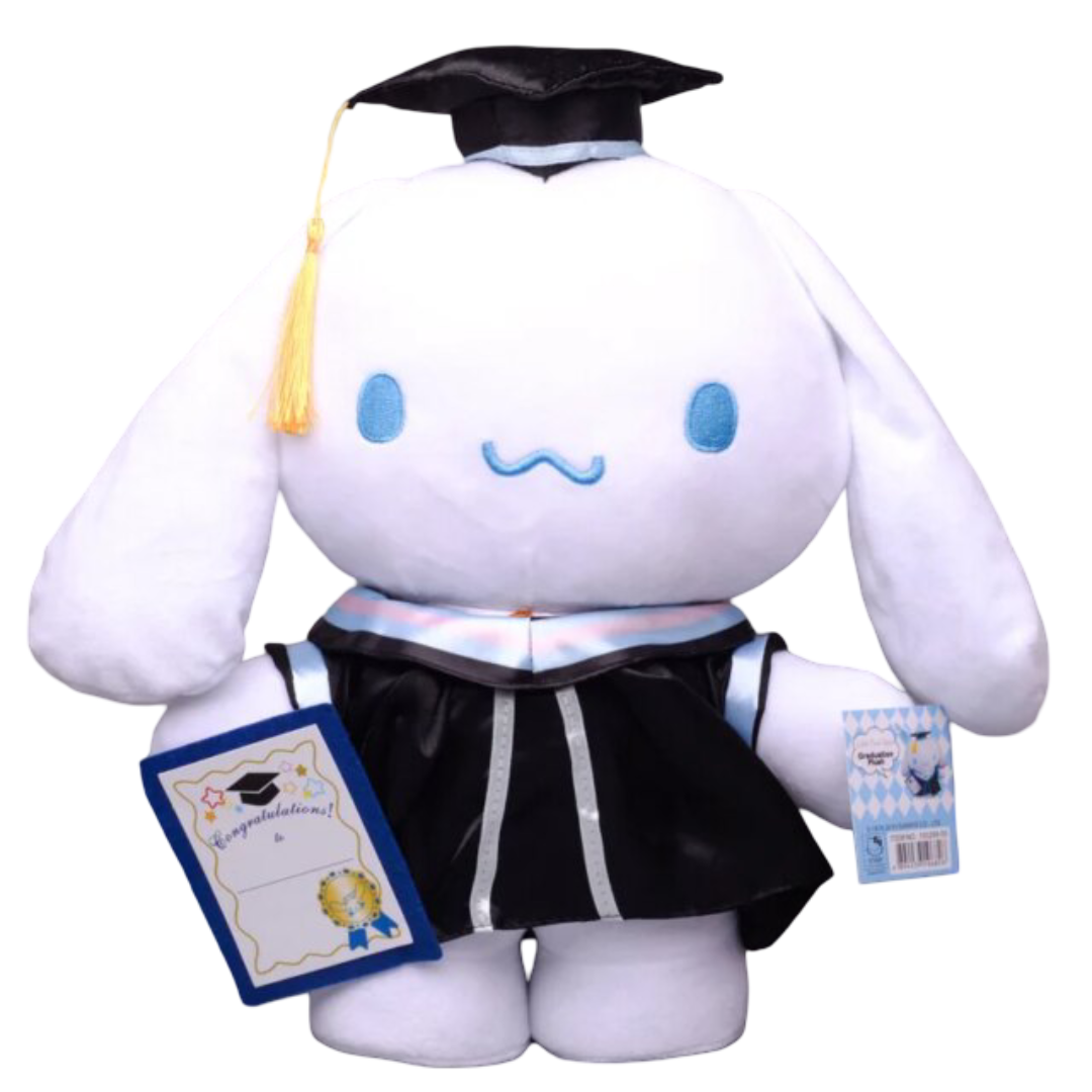 35cm Kawaii Cinnamoroll Graduation Plush Toy