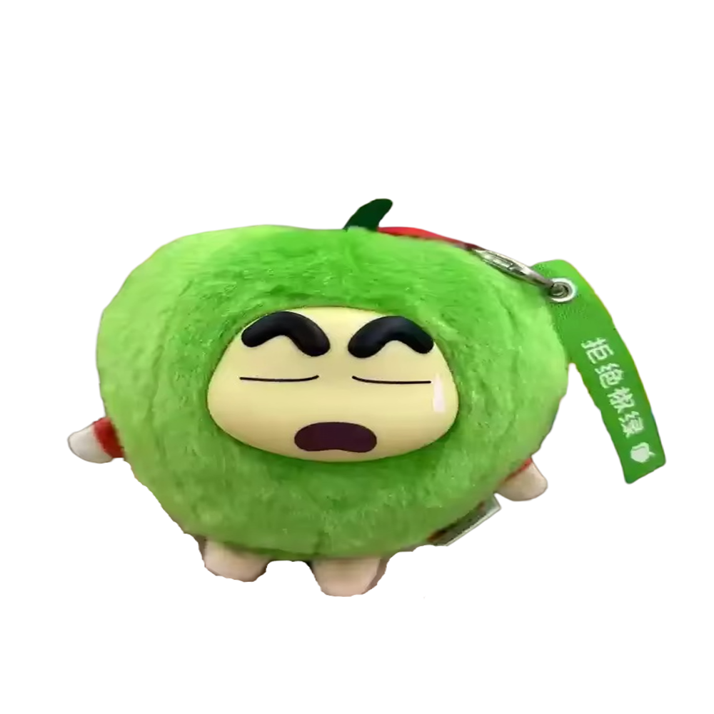 Kawaii Capsicum Crayon Shin-Chan Plush Keychain