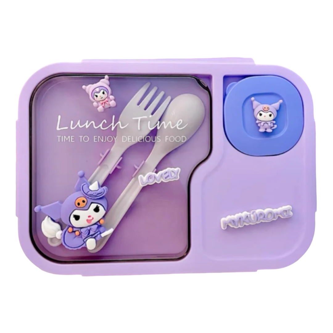 Kawaii Kuromi Insulation Lunch Box