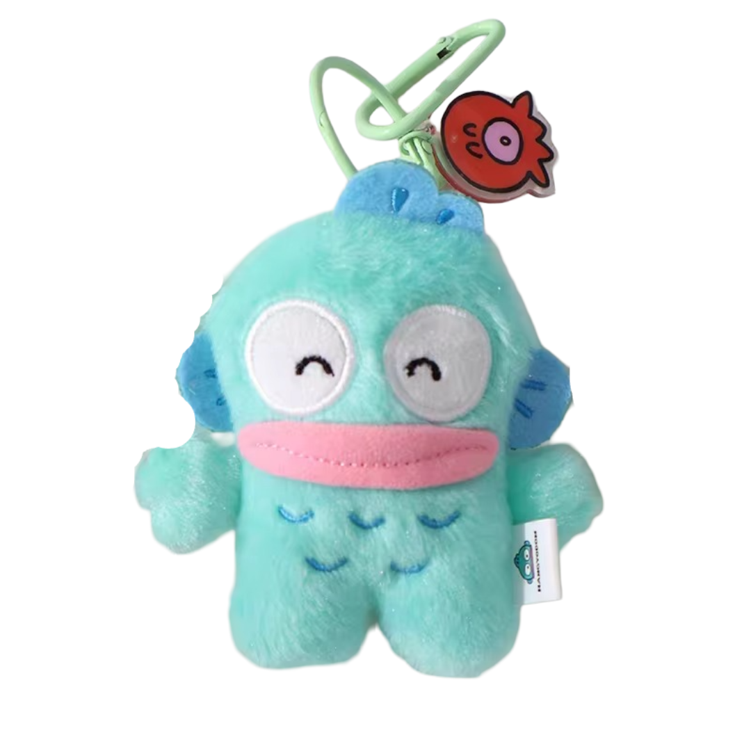 10cm Cartoon Kawaii Hangyodon Plush Keychain