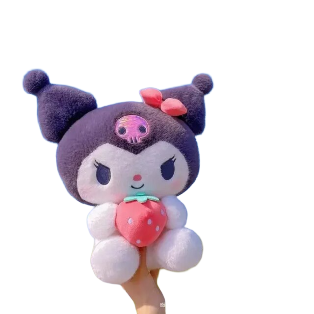 25cm Sanrio Kuromi Kawaii Plush Toy