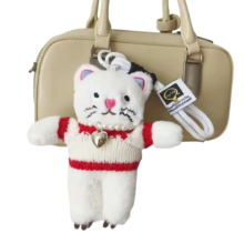 Cartoon Cat Dress Up Kawaii Plush Keychain Cartoon Cat Dress Up Kawaii Plush Keychain
