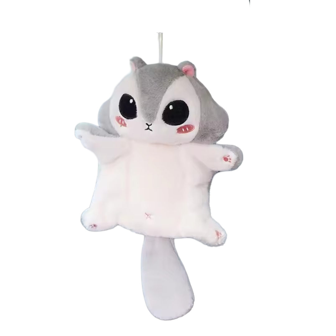 Kawaii Flying Squirrel Plush Toy Pendant