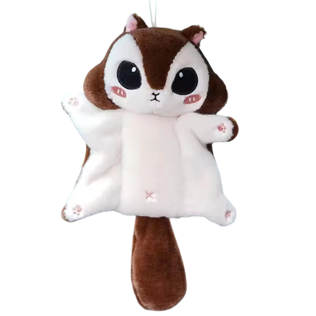 Kawaii Flying Squirrel Plush Toy Pendant