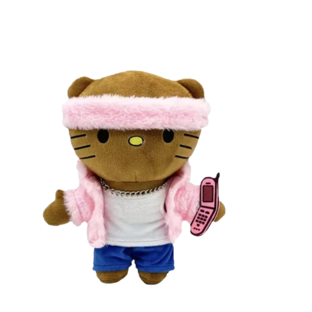 Kawaii Cartoon Hello Kitty Cam'Ron Plush Toy 
