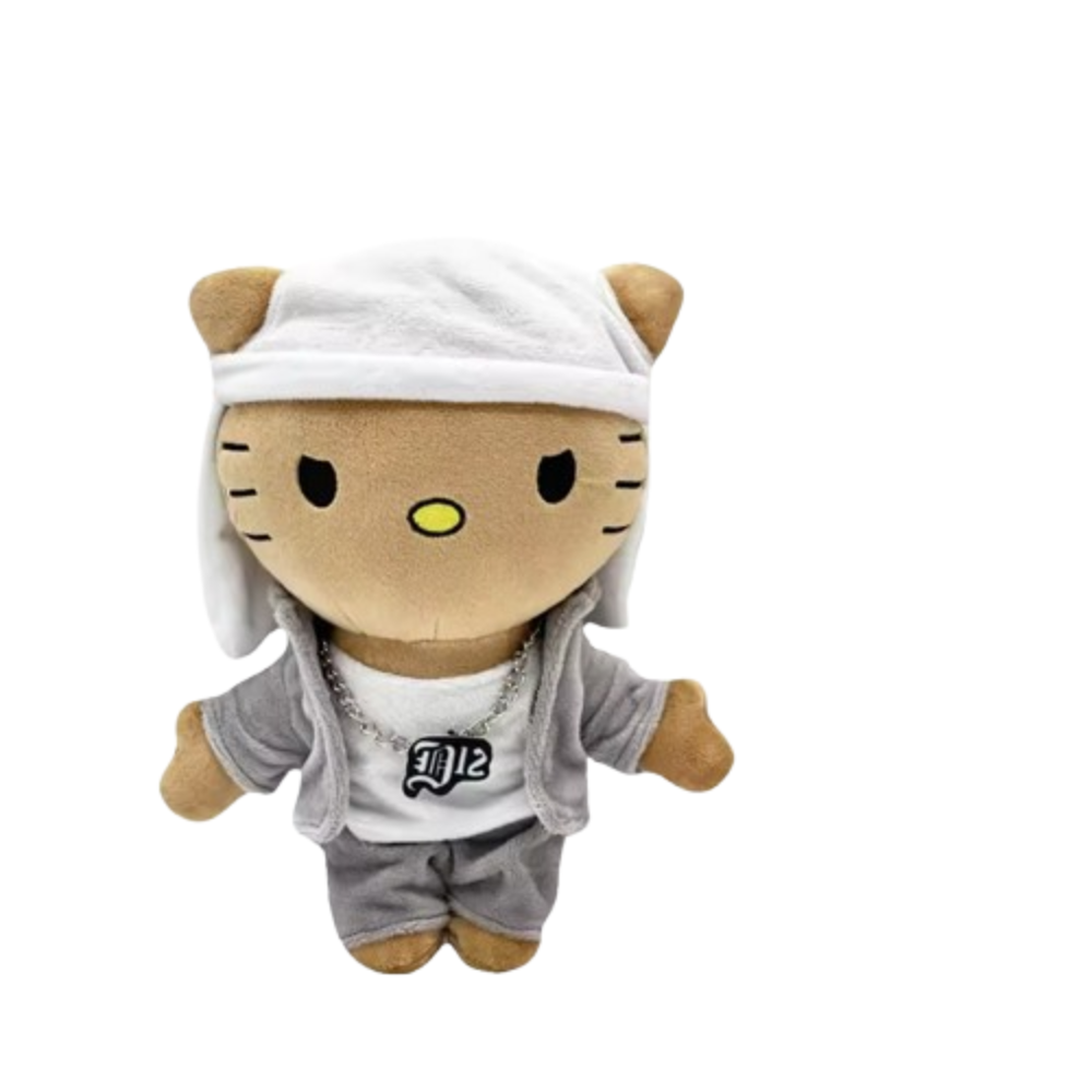 Kawaii Cartoon Hello Kitty Eminem Plush Toy 