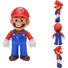 Cartoon Kawaii Mario Super Mario Bros Action Figure Toy Cartoon Kawaii Mario Super Mario Bros Action Figure Toy
